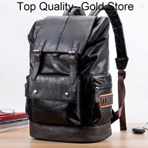 Backpack Men School Bag Shoulder Fashionable Korean Style Travel Computer S