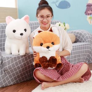 1PC 40CM Soft Cute Long tail Fox Plush Toy Stuffed Kids Doll Fashion Kawaii Gift for Children Birthday Gift Home Shop Decor 240105