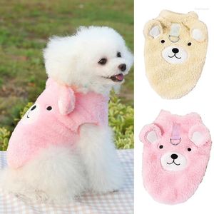 Cão vestuário roupas para animais de estimação outono inverno médio pequeno doce camisola quente lã moda hoodies gatinho filhote de cachorro bonito pulôver chihuahua poodle