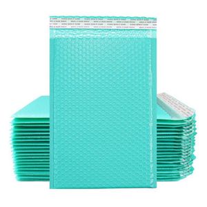 Storage Bags Bubble Mailers Pink Poly Mailer Self Seal Padded Envelopes Gift blue Packaging Envelope For Book Riswd