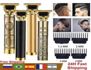 USB Electric Hair Cutting Maszyna ładowna krojona Clipper Man Shaver Trimmer For Men Professional Brody Trimmers 2203031219222