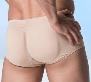 Men039s acolchoado bum roupa interior sem costura levantador de bunda hip realçador shaper briefs shaperwear hip realçador roupa interior para homem mais s64040180