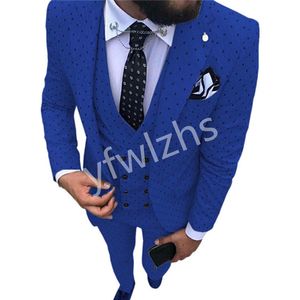 Bonito noivo smoking um botão ternos do homem notch lapela padrinhos de casamento/baile de formatura/jantar homem blazer jaqueta calças colete gravata n030112111210