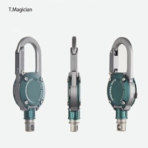 Tmagian Creative Luxury Retractable Keychains360車の鍵のクイックリリースギフトマン女性240104