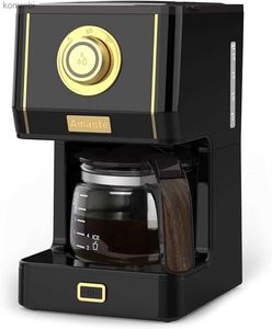 Kaffeemaschinen Kaffeemaschine 25 Oz Tropfkaffeemaschine im Retro-Stil 30 Minuten warmhaltend CM 1003AE-Schwarz | USA | NEUL240105