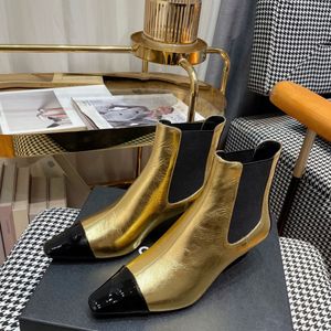 Designerskie buty kostki kobiety krótkie buty seksowne spiczasty palce obcasy buty do szwu kolorowy zamek błyskawiczny wzór damski buty jesienne gęste pięta