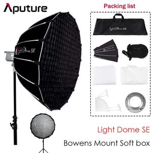 Aputure Light Dome SE Lightweight Portable Softbox Flash Diffuser Bowens Mount LED LIGHT FÖR AMARAN 100DX 200DX 120DII 300DII 240104