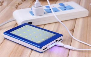 Power Bank 15000mAh powerbank External Battery Pack For cell phone With Led Light With Retail Package3404539