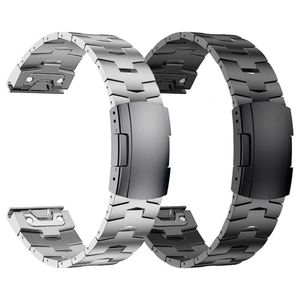 22mm 26mm Quick Fit Metall Uhrenarmband Armband für 7X 7 6X Pro 5X Plus InstinctEpix Armband 240104