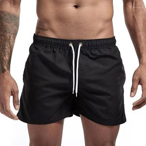 Swimwear Men's Swimwear Stylish Solid Color Boxer Shorts for 2023 Summer Comfortable, Trendy, and Functional Trunks for Men's Swimming Ac