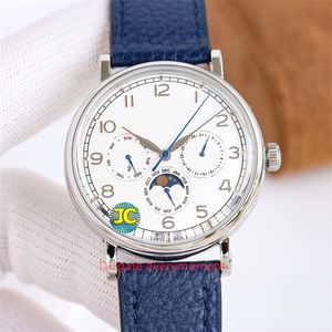 JC Factory Super Edition Men's Watches IW344601 IW344602 40mm Automatisk mekanisk klocka 82650 Movement Sapphire Date Lunar Deep Waterproof Arvurs-H28