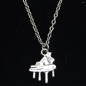 Цепочки, 20 шт., модное ожерелье 21x16 мм, подвески для рояля, короткие длинные женские и мужские ошейники, подарочные ювелирные изделия, колье