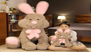 アメリカンウサギのぬいぐるみおもちゃバニー長い耳ウサギ人形大きなかわいい人形の女の子ギフト7714147