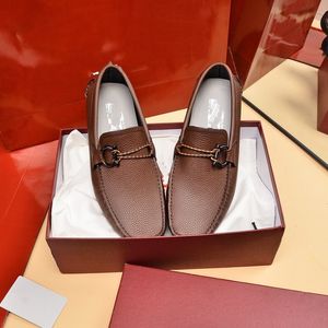 Mode Neue Echtes Leder Designer Männer Schuhe Luxus Marke 2023 Casual Slip auf Formelle Loafer Männer Mokassins Italienische Schwarz Männlich fahren Schuhe männer Größe 6,5-12