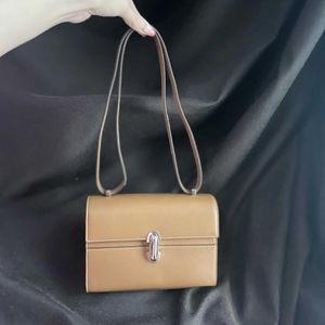 Savette Shoulder Designer Bag Handbag High-end Small Square Bag French Minimalist Leather Shoulder Crossbody Bag For Women Tote Bag 231215