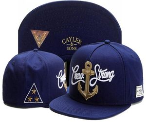 Moda Sons Anchor Crewe Stong bonés e bonés de beisebol snapback para mulheres homens chapéu de sol hip hop esportes de rua gorras bone4785637