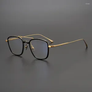 Sunglasses Frames Super Light Japan Japanese Handmade Pure Titunium Optical Glasses Frame Model CONCORDE Women Men Prescription