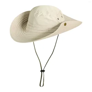Beralar Balıkçı Şapkası Nefes Alabaş Kıyafet Nötr Dış Mekan Aktiviteleri Ayarlanabilir Moda Basit Erkekler Kadın Güneş Kapağı