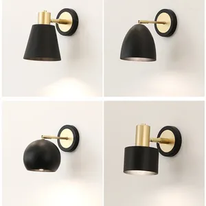 Wall Lamp LED Light Bedroom Bedside Lamps Living Room Study Corridor Home Modern Simple Decoration Fixture