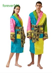 メンズラグジュアリークラシックコットンバスローブ男性と女性のブランドスリープウェア着物ウォームバスローブホームウェアユニセックスバスローブワン466