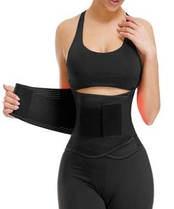 Corset Wrap Belt Midje Trainer Slimming Plus Size Fitness Postpartum Body Shaper för utomhusövning Sport Ornament5825084