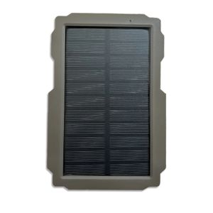 Trail Game Camera Solar Panel Kit 3000mAh 6V12V Uppladdningsbar laddare 360 ​​° roterande monteringsfäste för jakt 240104