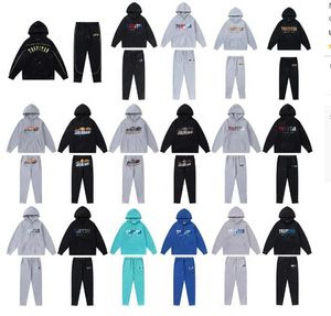 Tech Fleece Trapstar Tracksuit Trapstar Hoodie Designer Hoodies Tracksuit Football Tracksuit Designer Tracksuits Jogger Leisure Byxor broderade brev