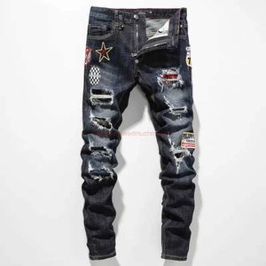 Jeans Designer Clothing Amires Jeans Denim Pants Amies 2022 New Mens Pp Tattered Wornout Washed Jeans Trend Youth High Street Fashion Pl