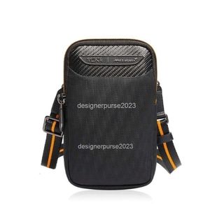 Homens de moda de luxo de designer de tumiis homens McLaren Backpack laranja mochila preta Backpacks Bolsa Bolsa Bolsa Esportiva