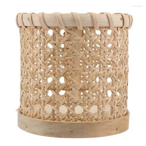 Bacchette in rattan per riporre la cucina, portaoggetti per cucchiaio fatto a mano, penna, matite, supporto per vaso, decorazione per la tavola di casa