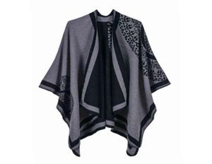 Lenços marca de luxo ponchos casaco cashmere cachecóis mulheres inverno quente xales e envoltórios pashmina grosso capas cobertor femme cachecol t228191407