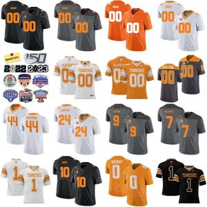 Stitch Football College Tennessee Volunteers 44 Elijah Herring Jerseys ProSphere 10 Squirrel White 9 Ramel Keyton 7 Joe Milton III 24 Dylan Sampson 0 Jaylen Wright