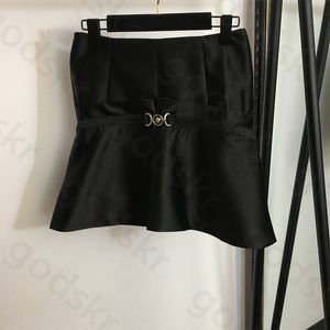 Sexy Ruffled Short Skirts Women Fashion Irregular High Waisted Skirts Designer Package Hip Skirt