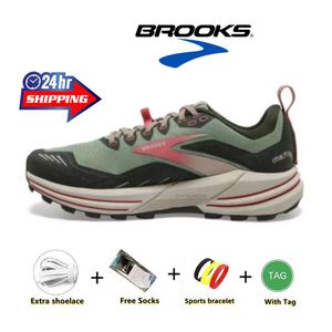 Кроссовки Brooks Cascadia на открытом воздухе дизайнерские мужские женские спортивные кроссовки на открытом воздухе кроссовки с плоской подошвой черный белый буле зеленый оранжевый 36-45 евро