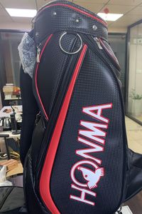 Marchio da golf honma designer di alta qualità carrello da golf carrello una borsa unisex in nero è realizzato con PU impermeabile grande capacità