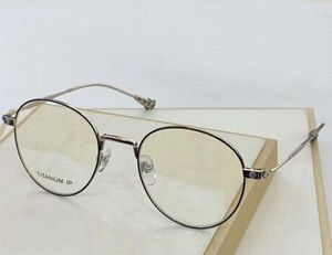 Silver Black Titanium Eyeglasses Glasses Frames Clear Lens Fashion Sunglasses Frames Eyewear with Box9355818