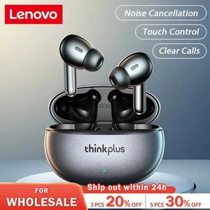 Cell Phone Earphones Lenovo XT88 Earphone Bluetooth 5.3 Wireless Headset Dual Stereo Noise Reduction Bass Touch Control Long Standby Headphones YQ240105