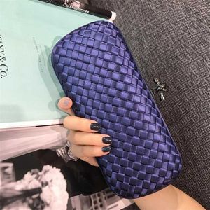 Designer Clutchs Bag BottegaaVeneta Dinner Woven Genuine Leather Net Red Bag Female 2023 Korean Tiktok Recommended Chain Woven Handbag INS Fashionqq