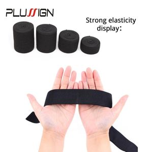 5Meters Width 154cm Black Elastic Band For Wigs Spandex Belt Trim SewingRibbon Clothes Flex Sewing Material Elastic Wig Bands6748684