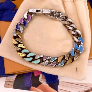 Designer Bracelet 925 Silver Cuban Chain Magnetic Bracelet Men Women Hip Hop Bracelet High Quality Fashion Trend Holiday Gift Style Never Fade5