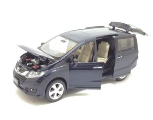 1:32 Ölçekli Diecast Alaşım Metal Xury MPV Araç Modeli Honda Odyssey Koleksiyon Araç Modeli Soundlight Toys CAR1019845