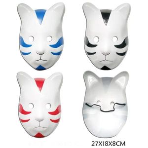 Kostym 3 färg naruto klan kakashi anbu ninja stil mask, fancy klänning, cosplay accessoarer, kostym halloween anime manga