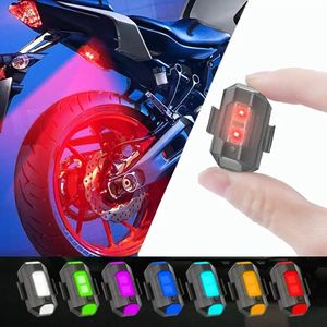 Super Bright Motorcycle Lights Drone - USB LED Anti -Collision Strobe Light for Night Flying Warning Signals