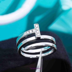 En iyi orijinal tifannissm bayan yüzüğü online mağaza klasik kafa elmas sterling t üç yüzük kişiselleştirilmiş azınlık çarpıcı stil orijinal kutu var