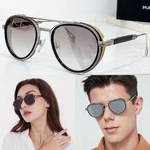 2024 Heißer Verkauf Herren THE PADK YLOB Sonnenbrille Herren Damen Piloten Klassischer runder Rahmen Spiegellinse Reise Outdoor Designer Sonnenbrille