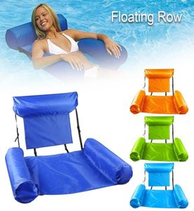 Sommaruppblåsbara flottörer flytande vattenmadrasser Hammock Lounge Stolar Pool Float Sports Toys Carpet Accessories7175855
