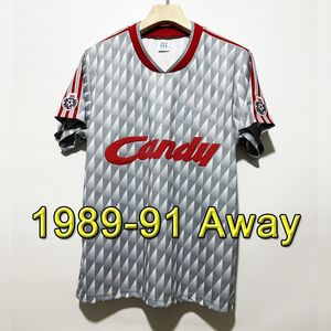 1989-1991 fatos de treino de futebol masculino futebol 89/91 olfc trem GAKPO DARWIN McManaman Barry Venison Ian Rush Away Retro camisa de futebol kit masculino survetement