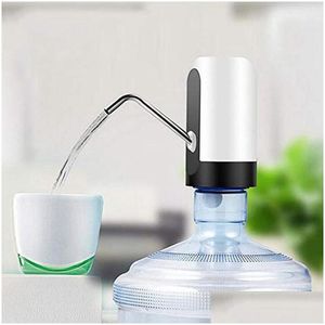 Outras ferramentas de cozinha Bombas de garrafas de água potável elétricas Ferramentas de carregamento USB portátil doméstico Matic Waters Pump Dispenser Switch 13,5 Dhrxm