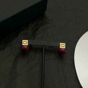 20style 18K vergoldet Luxus Designer Buchstaben Ohrstecker Ohrhaken Kanal Geometrisch Berühmte Frauen Kristall Strass Perlenohrring Hochzeit Schmuck SX7E