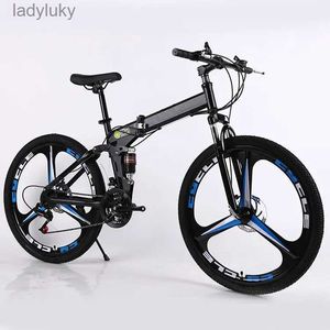 Bisikletler 24 27 27.5 29 inç yetişkin katlanabilir dağ bisikleti bisiklet 27 hızlı alüminyum alaşım katlanır bisikletler 24inch mtb bisiklet biciclel240105